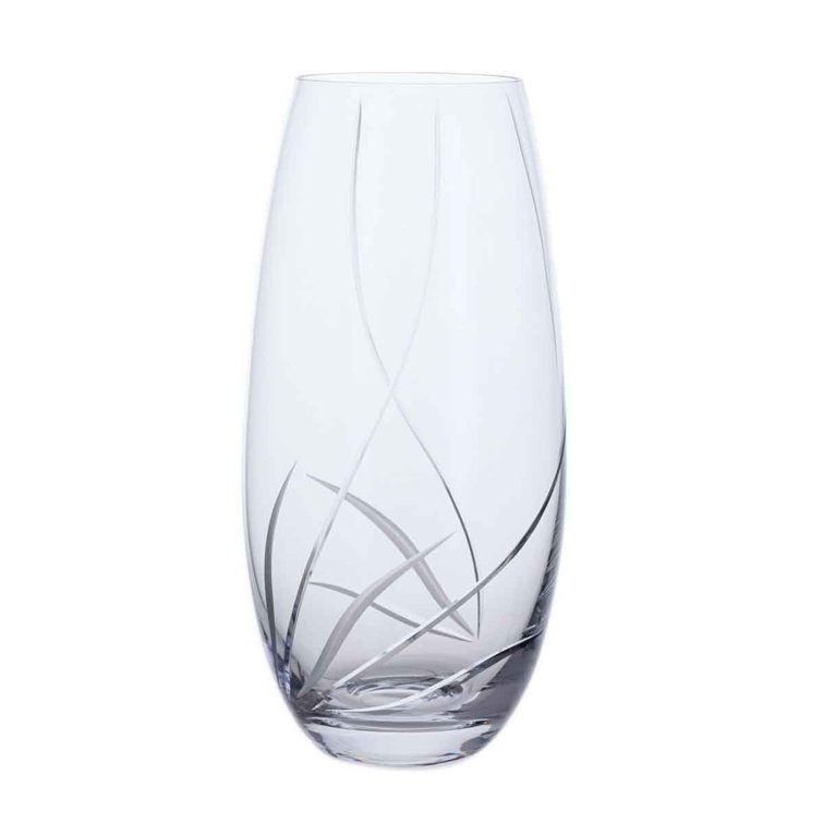 Dartington Crystal Lead Free Crystal Table Vase Wayfair.co.uk